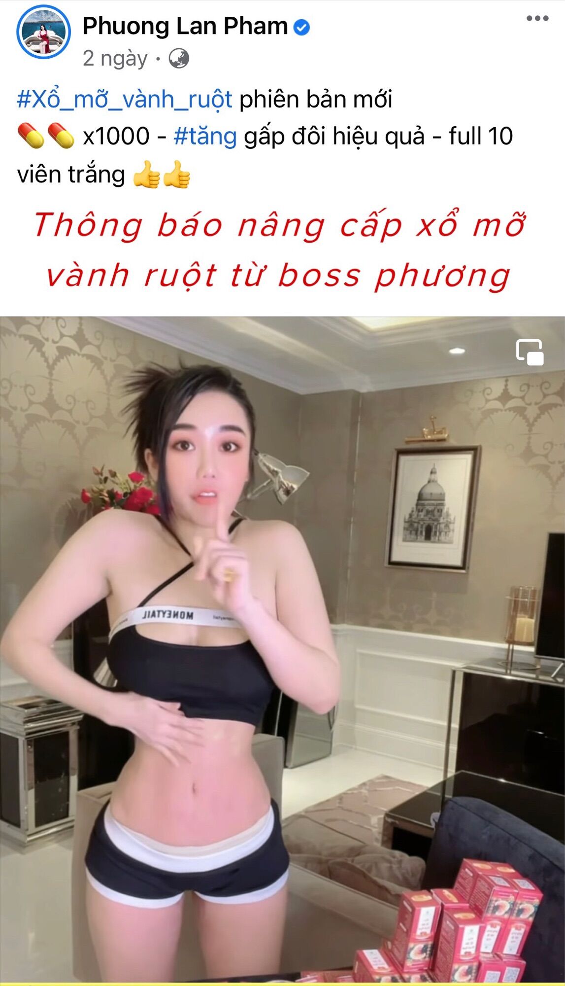 10 Hộp Xổ Mỡ Slim Vip Mẫu Mới