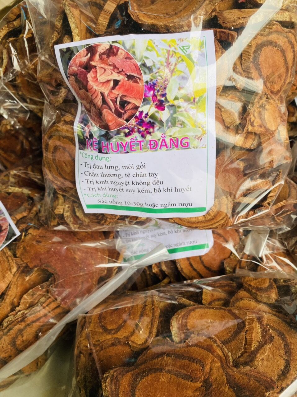 Kê huyết đằng lai châu 1kg
