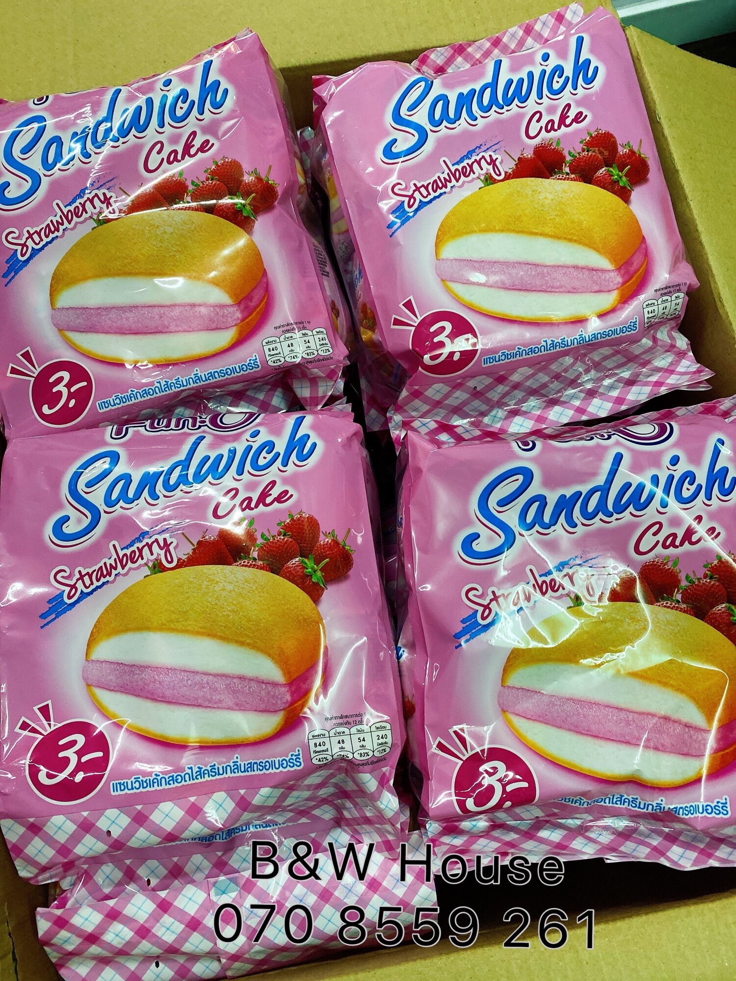 ❌DATE 25/5 ❌ BÁNH SANDWICH THÁI  Fun-O