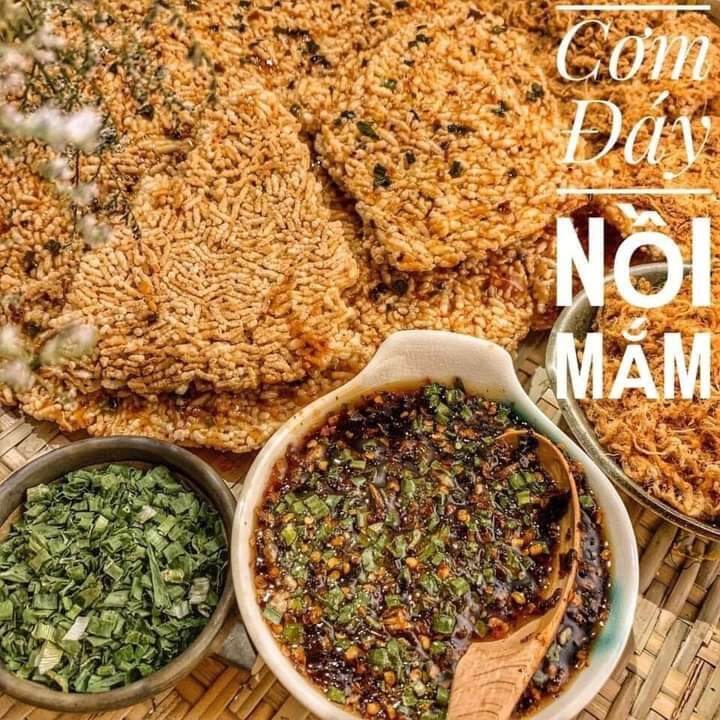 Cơm cháy đáy nồi mắm hành 500gr