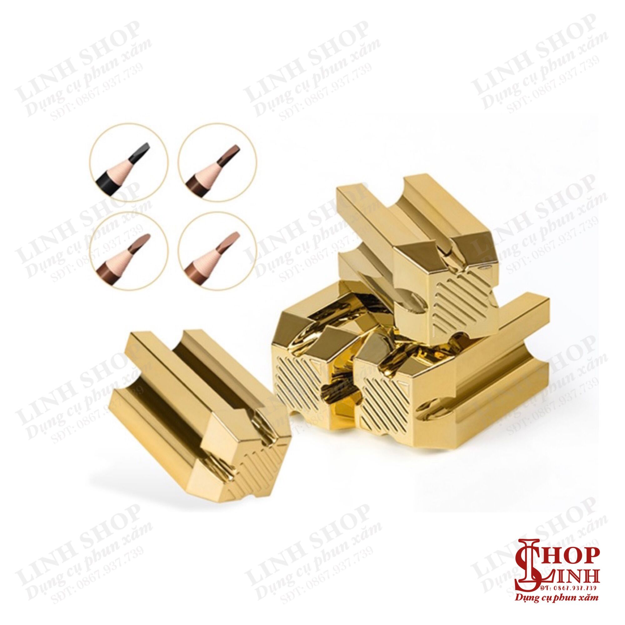 Gọt chì kẻ mày, ruột chì từ 3,5mm~4mm