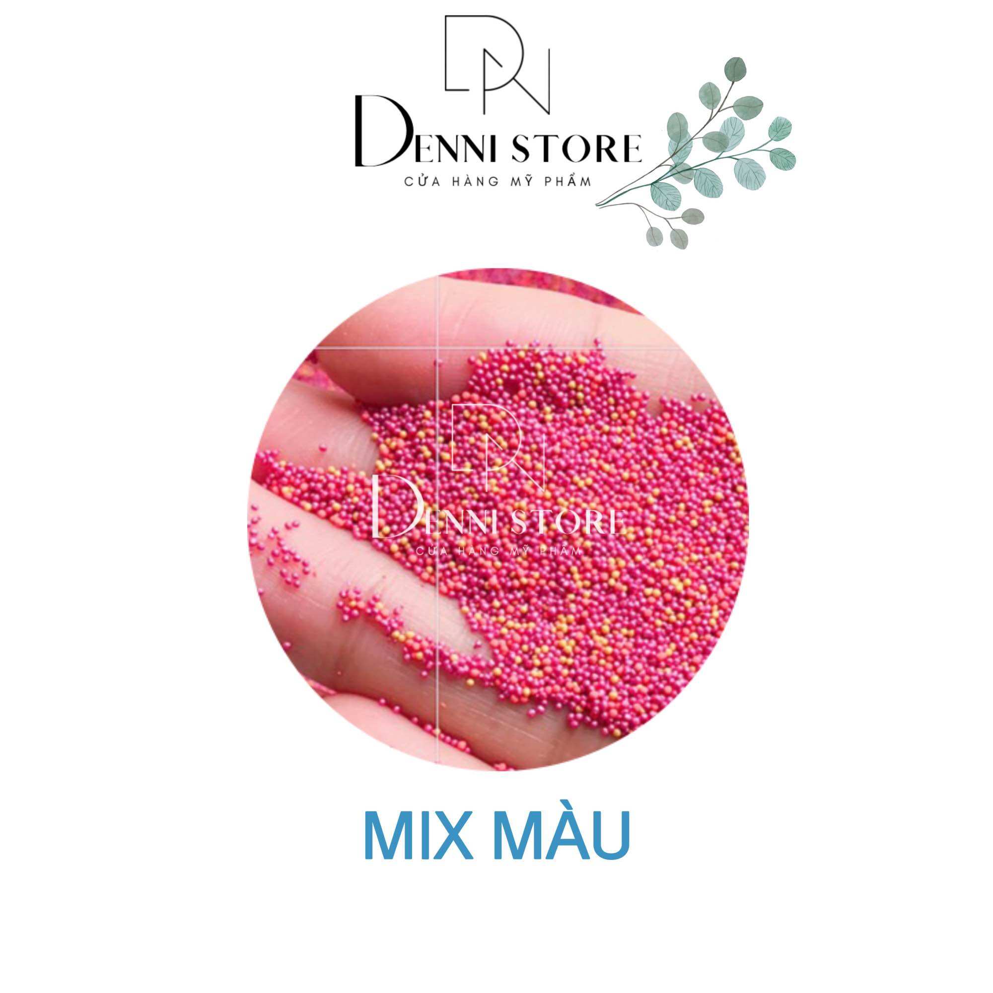 Hạt vitamin rắc kem kích trắng