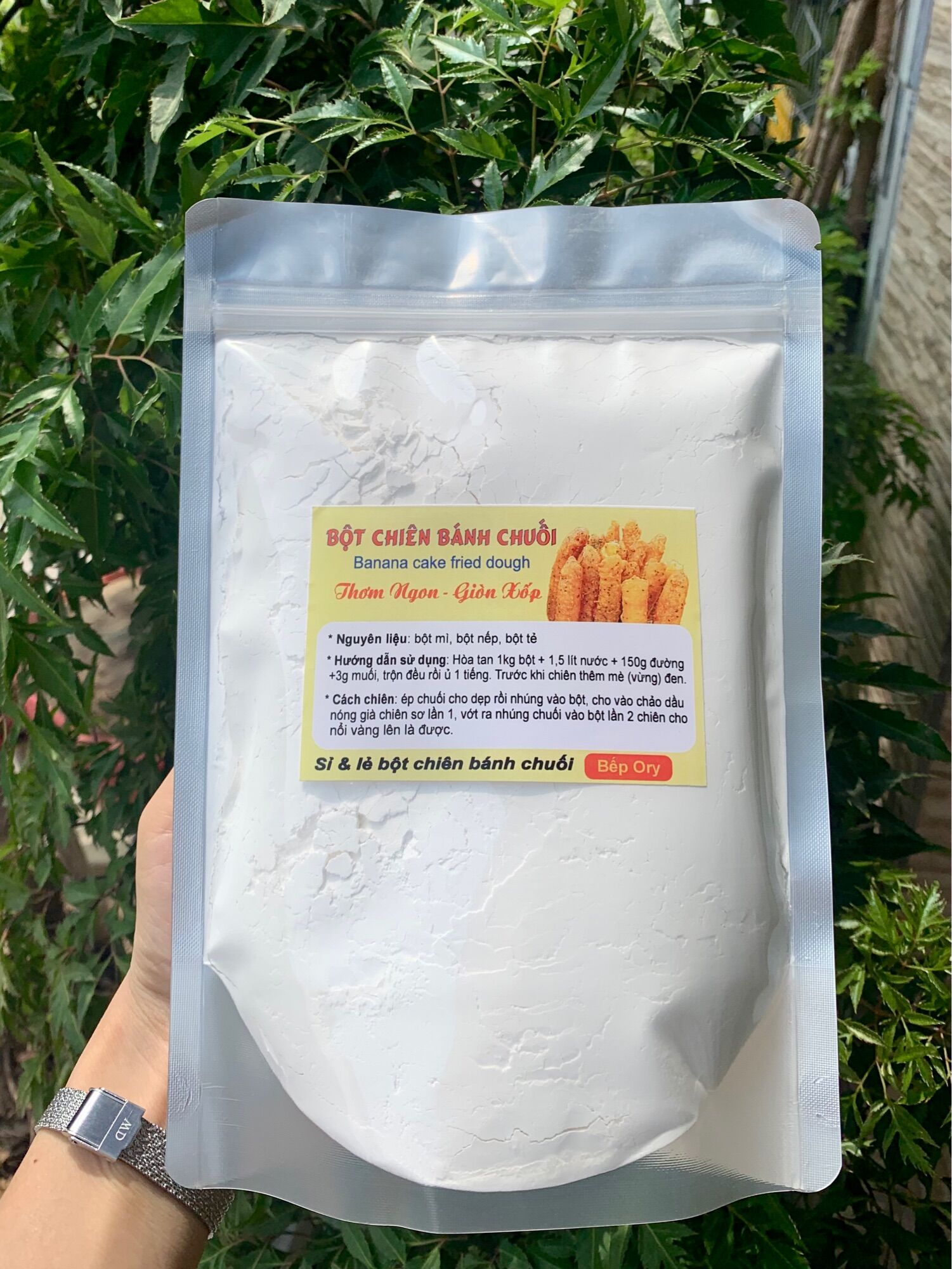 Bột chiên chuối 500g