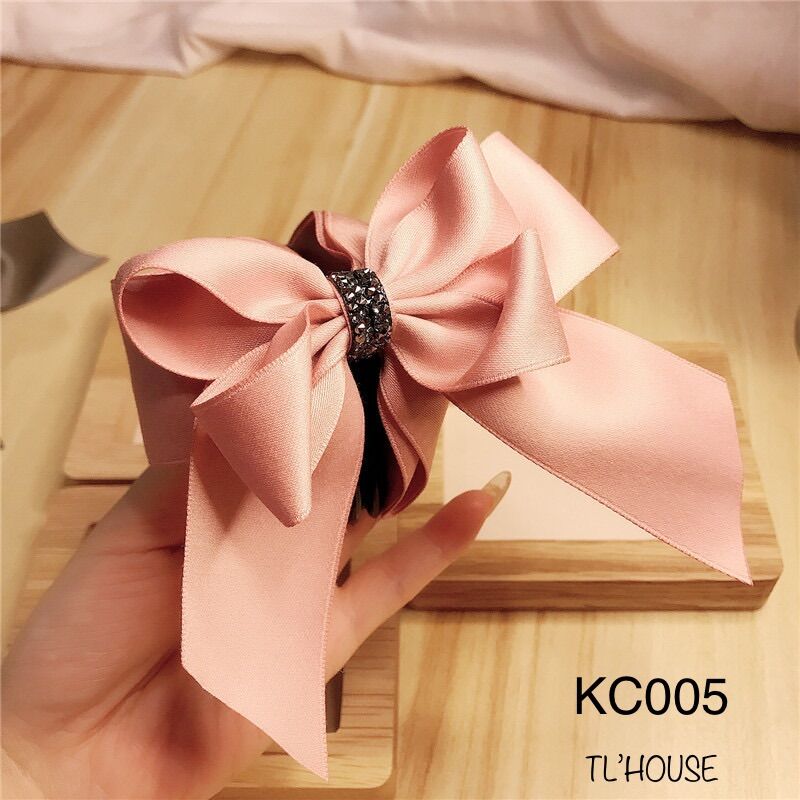 [SỐC] KẸP GẮP TÓC NƠ CAO CẤP MADE IN KOREA SANG XỊN