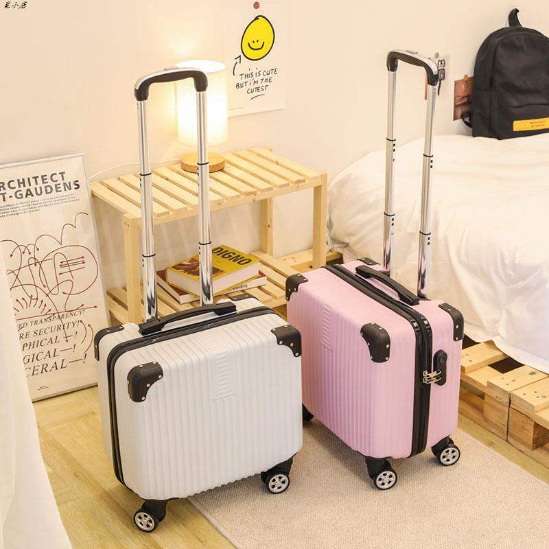 Va li xách tay cổ điển valy hành lý loại nhỏ 18 inch nữ mini valy kéo vali du lịch tươi mới 16 inch phong cách hàn quốc nam thời trang