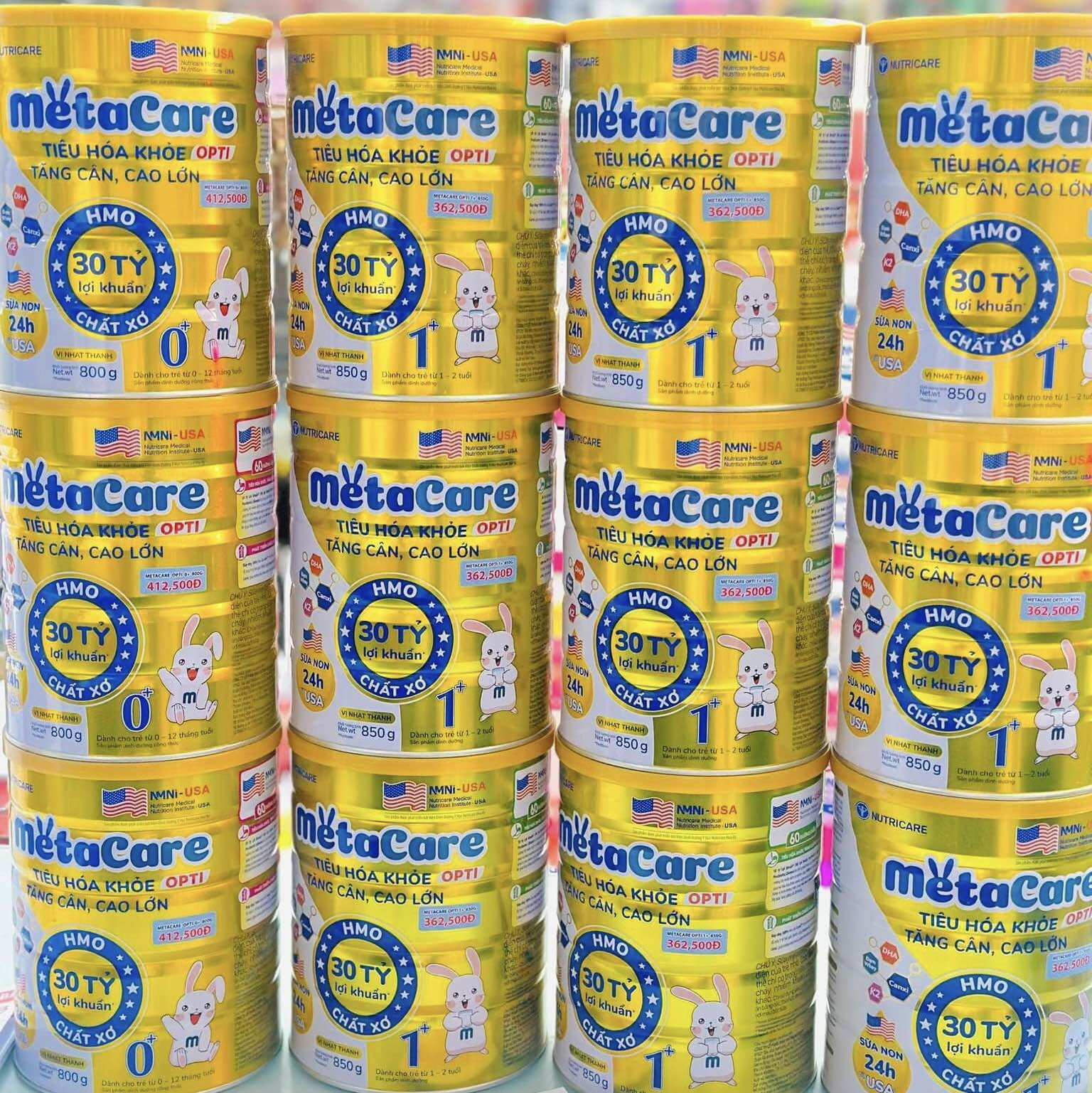 Sữa bột Metacare Opti 1+ (850g)