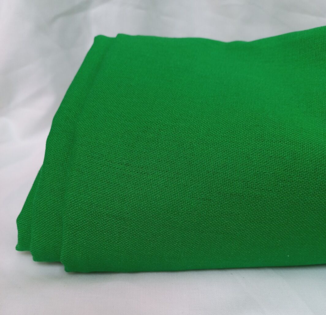 Vải linen bột Xanh Lá Cây