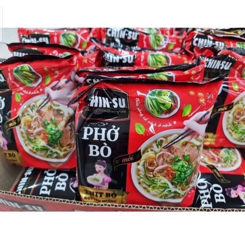 Phở bò Chin su Nguyên Miếng 132g