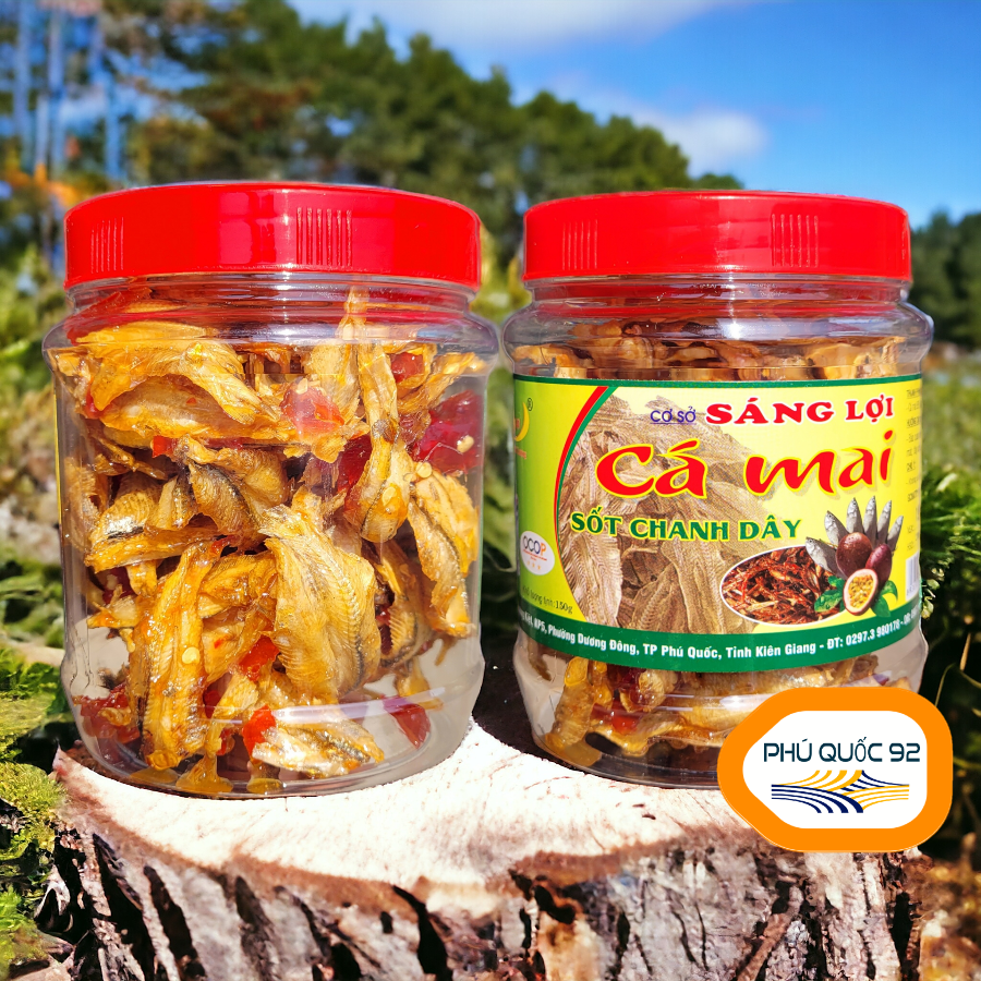 Cá Mai Sốt Chanh Dây Phú Quốc - hủ 150g