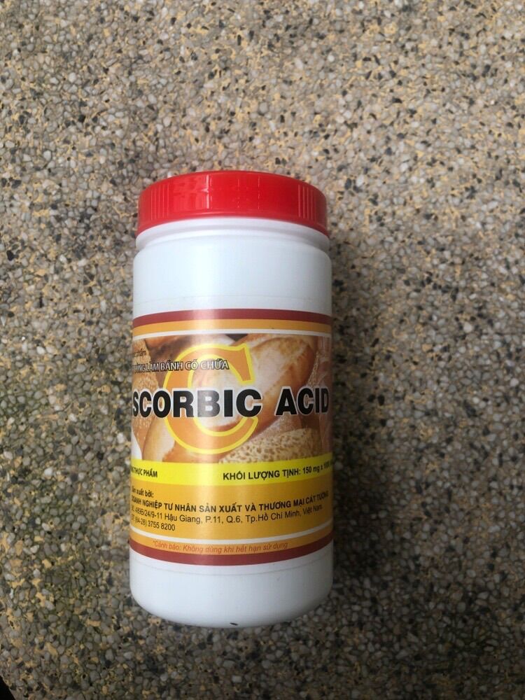 1000 viên vitamin c phụ gia thực phẩm, acorbic acid