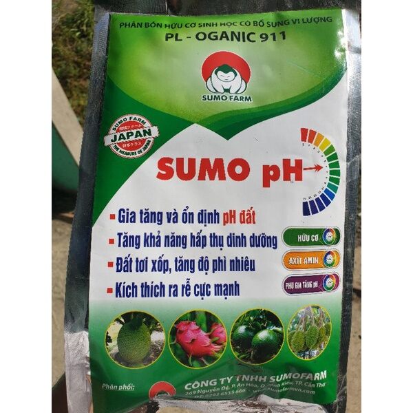 1kg phân bón cải tạo độ ph đất sumo ph
