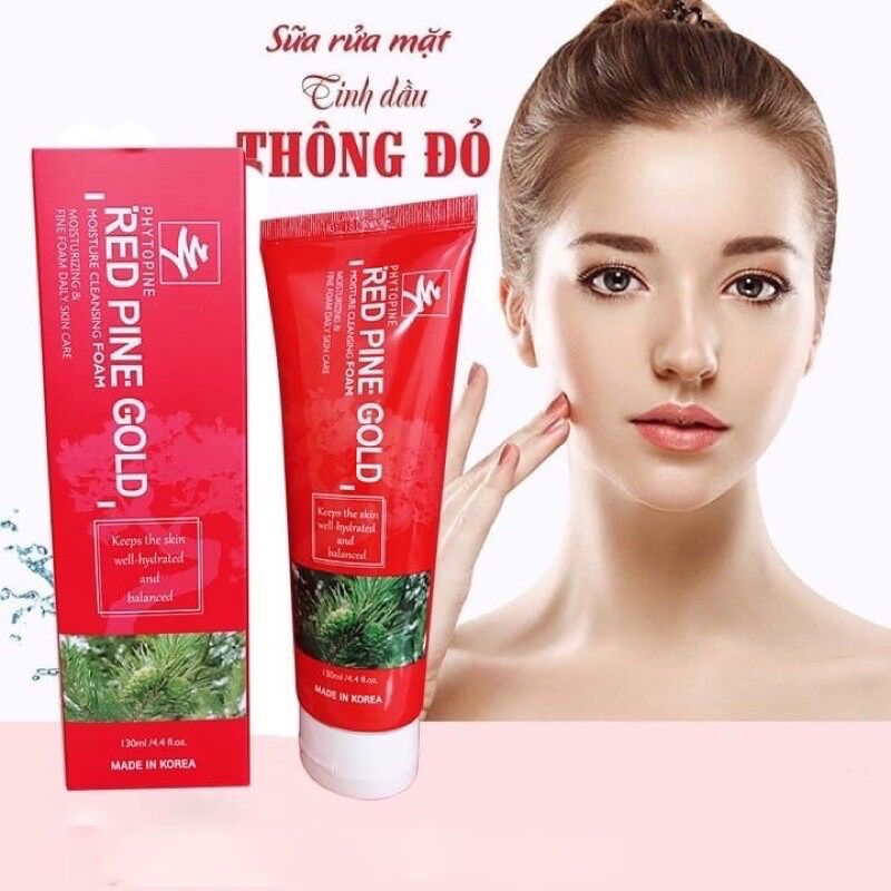 Sữa rửa mặt tinh dầu thông đỏ Hàn Quốc