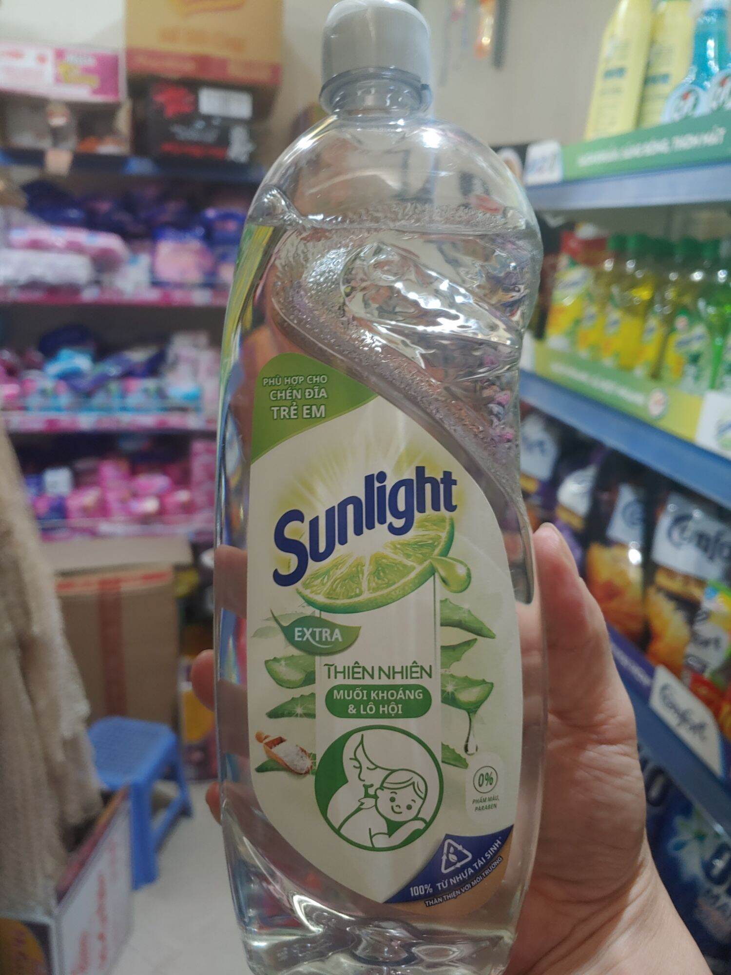 Nước rửa chén Sunlight thiên nhiên 750g