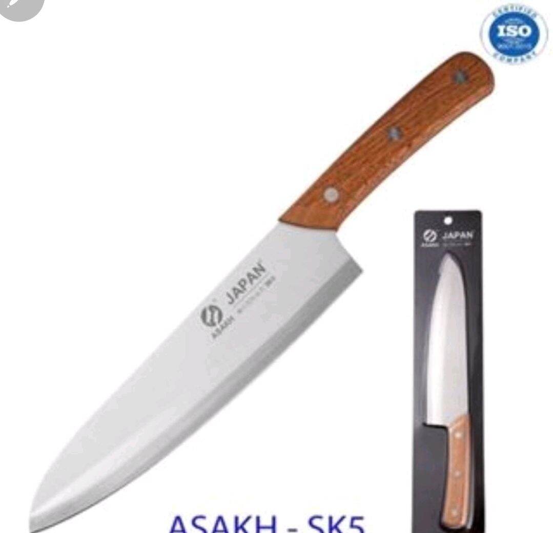 Bộ dao japan sóng 5 món, chất liệu thép không gỉ có hộp siêu tiện dụng