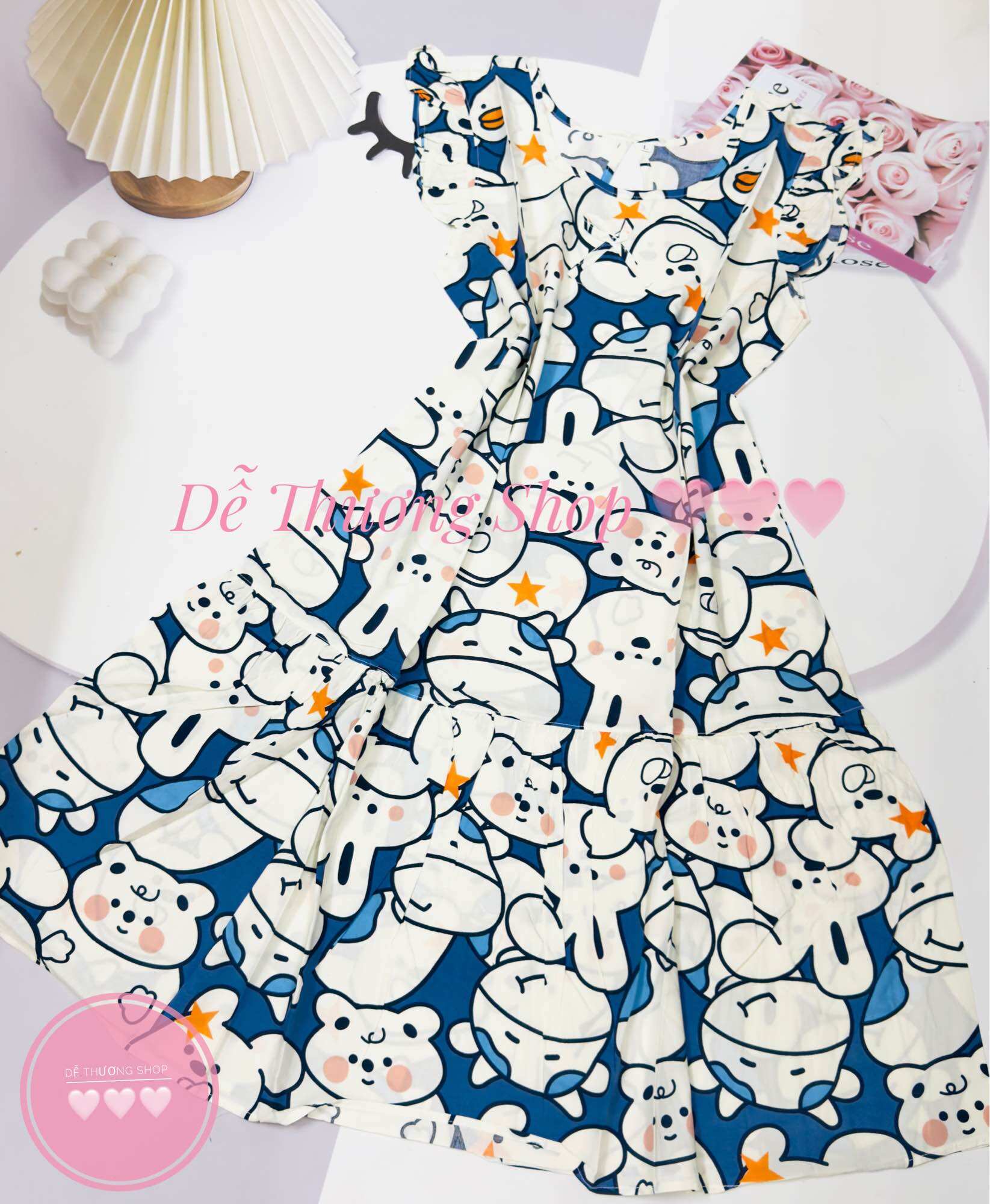 (45-60kg) Fairy Wing and Fish Tail Dress Size L