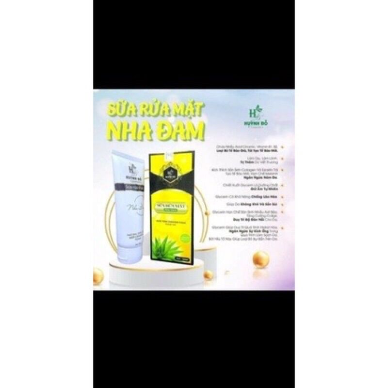 SỮA RỬA MẶT NHA ĐAM HUỲNH ĐỖ