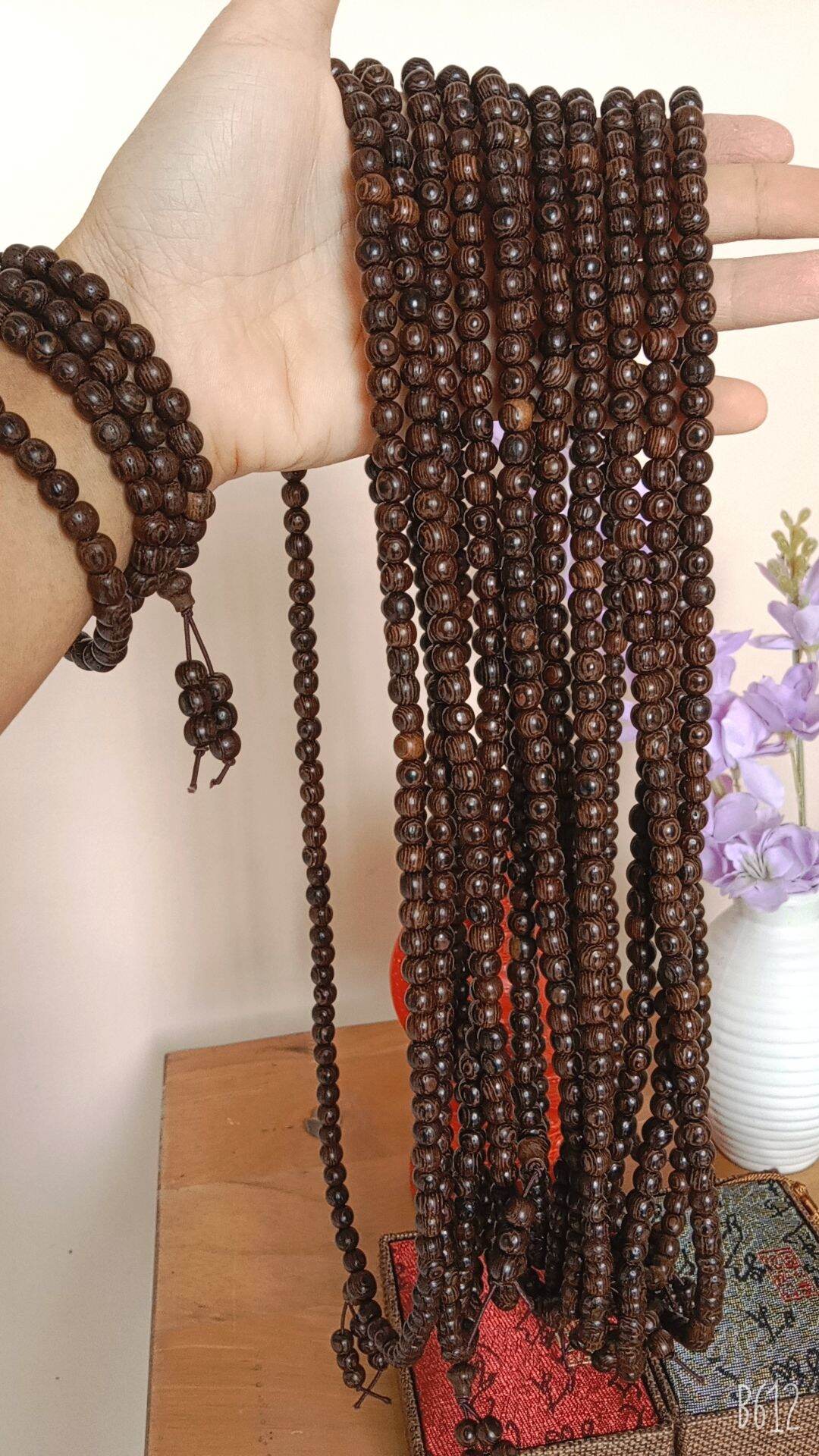 Tượng Phật A Di Đà Đế Gỗ Cao 11cm