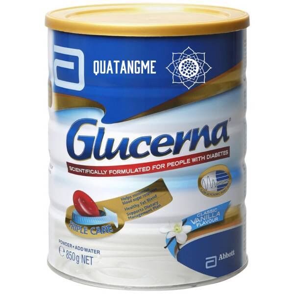 Sữa bột dành cho người tiểu đường Glucerna 850g