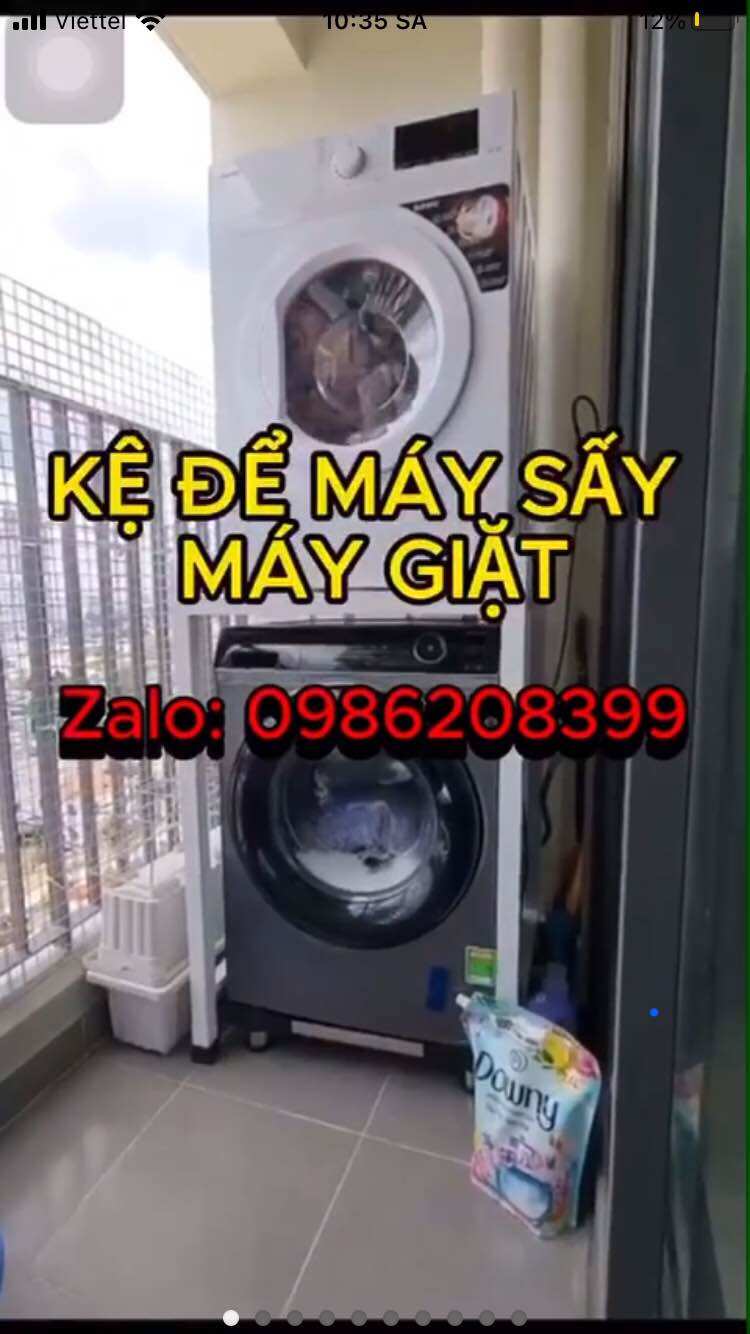 Kệ máy sấy máy giặt (giao ngay tại tphcm và hà nội, gọi hoặc nhắn số zalo: 0986208399)