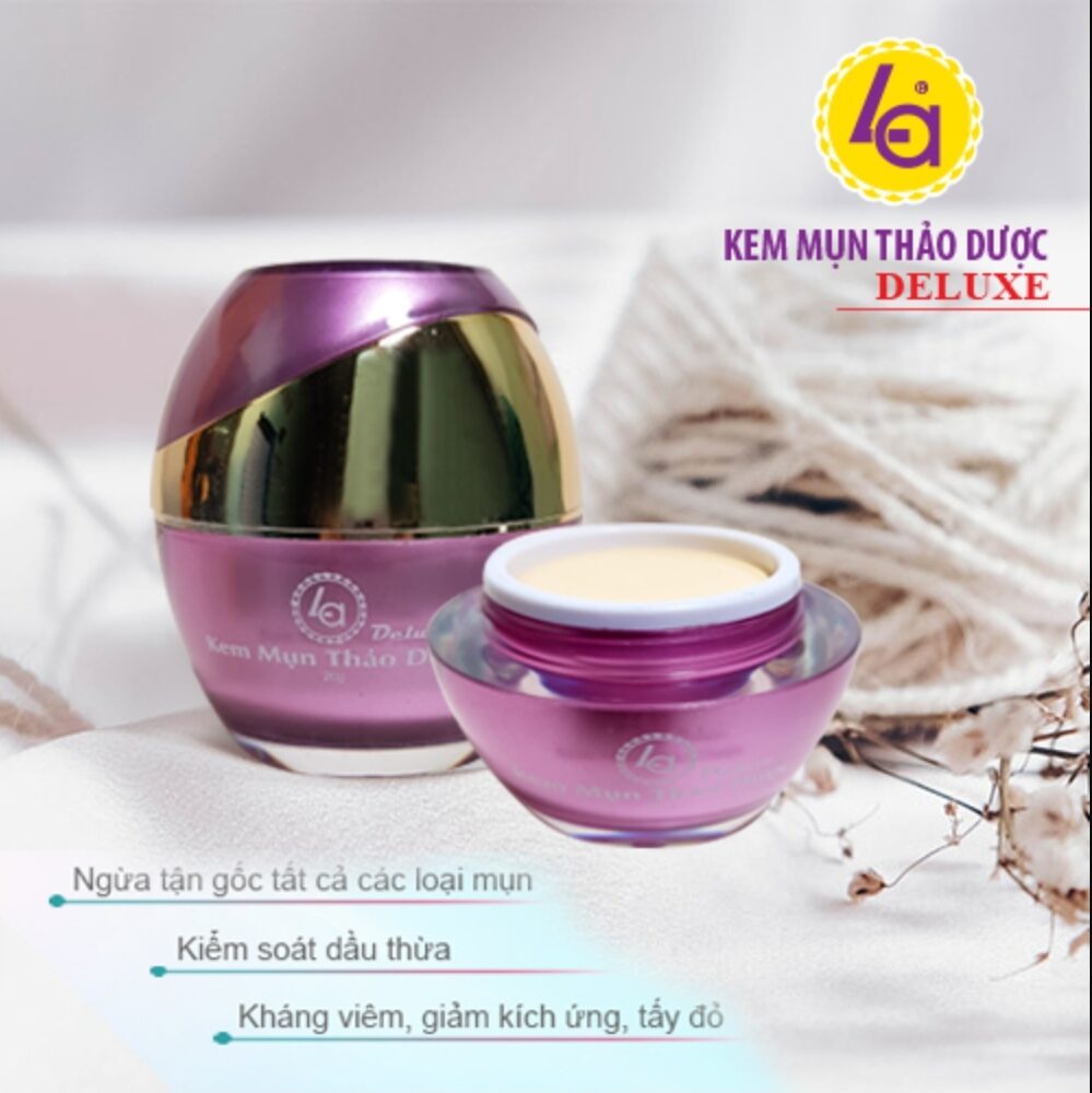 kem Mụn Thảo Dược Deluxe LA 20g