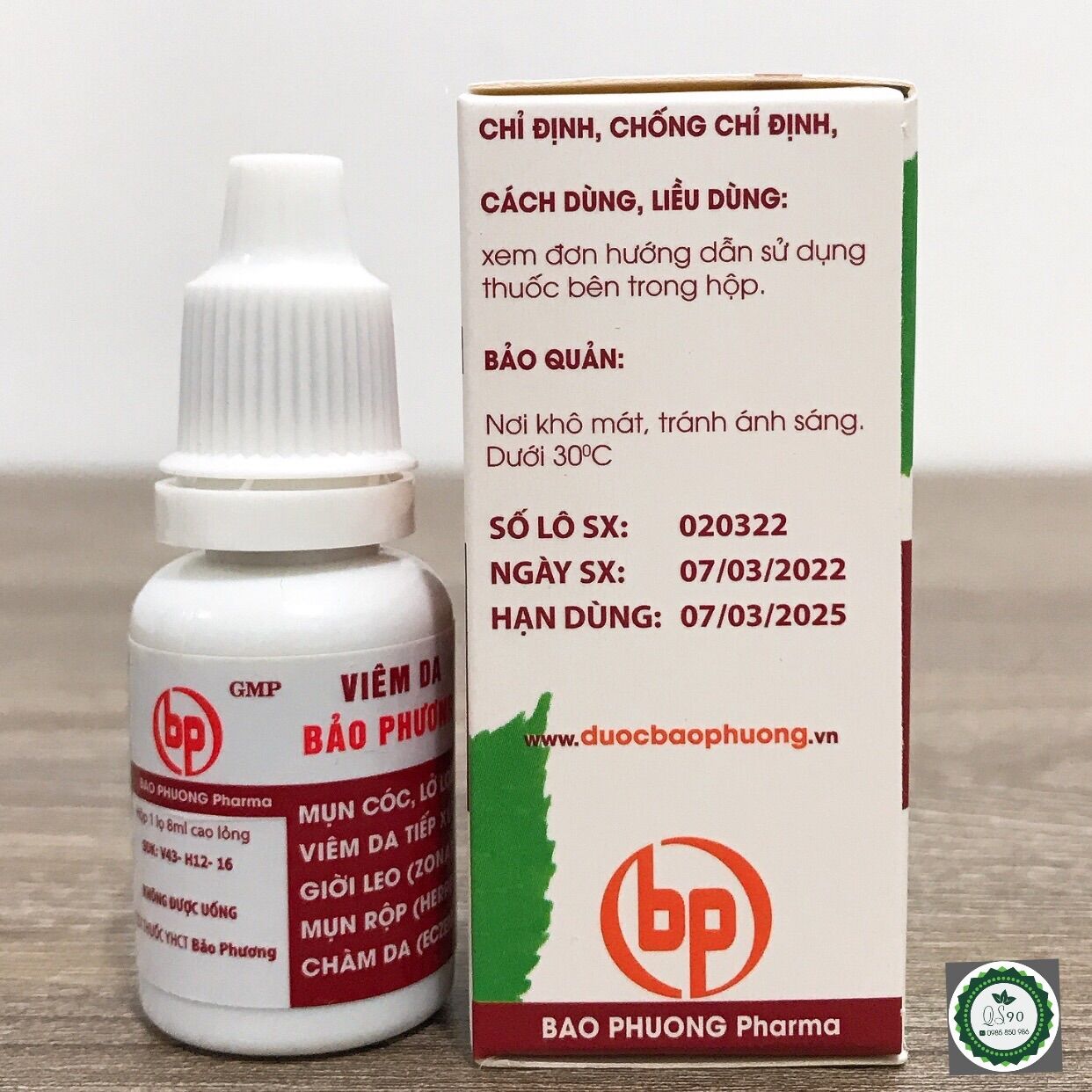 Viêm da Bảo Phương 1 lọ 8ml