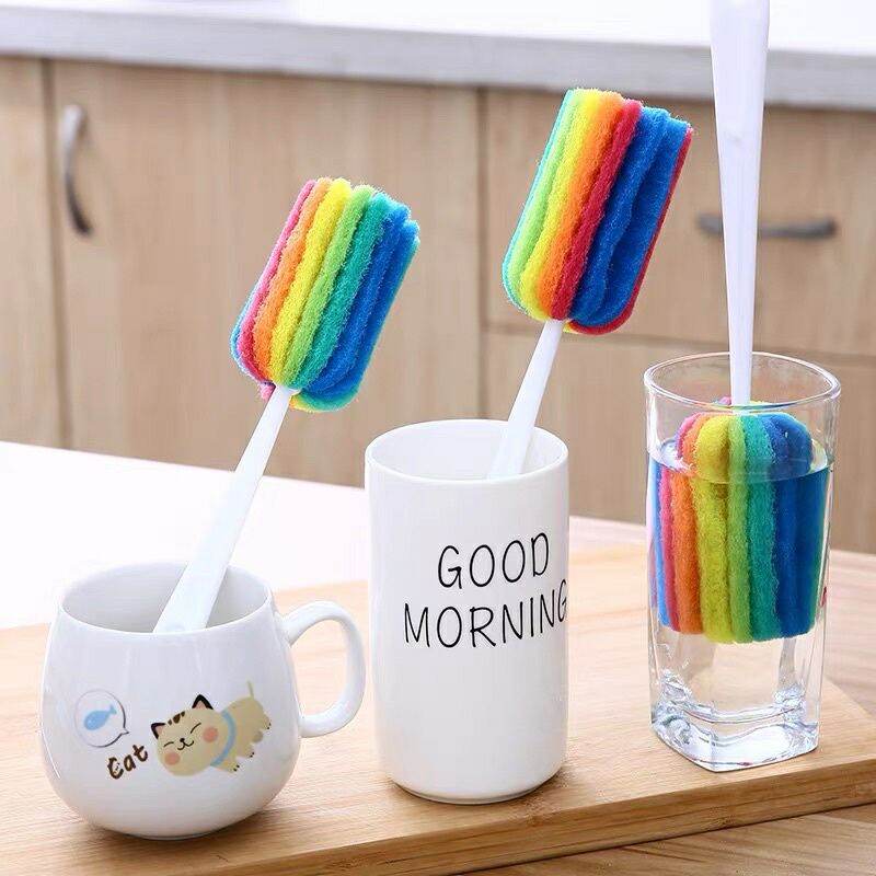 Cây cọ ly, cốc, bình sữa bằng bọt biển thông minh