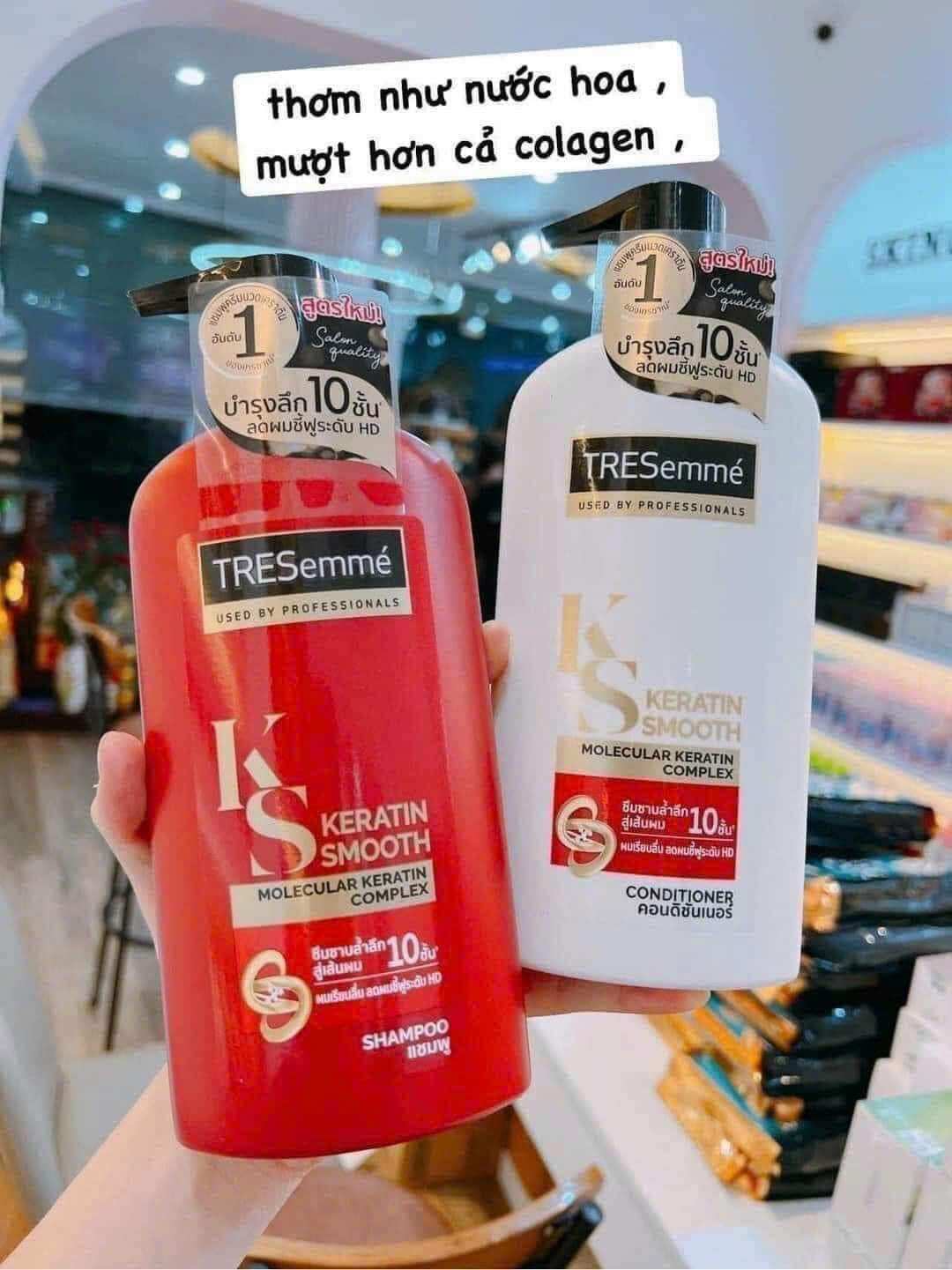 Cặp dầu gội xã TRESemmé thái lan 450ml - cuahnagthienduc