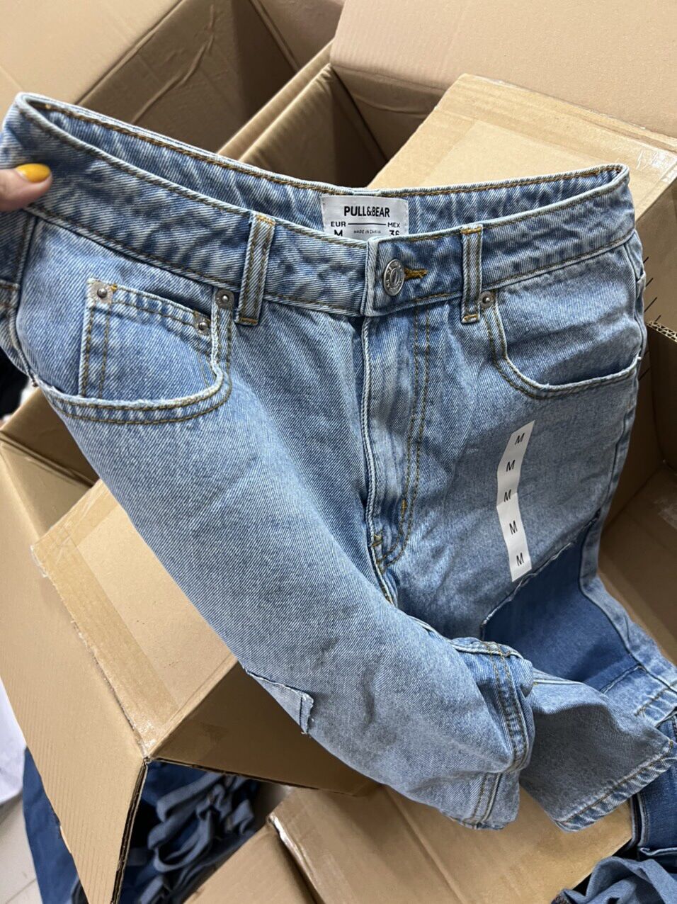 Quần jeans lững nữ