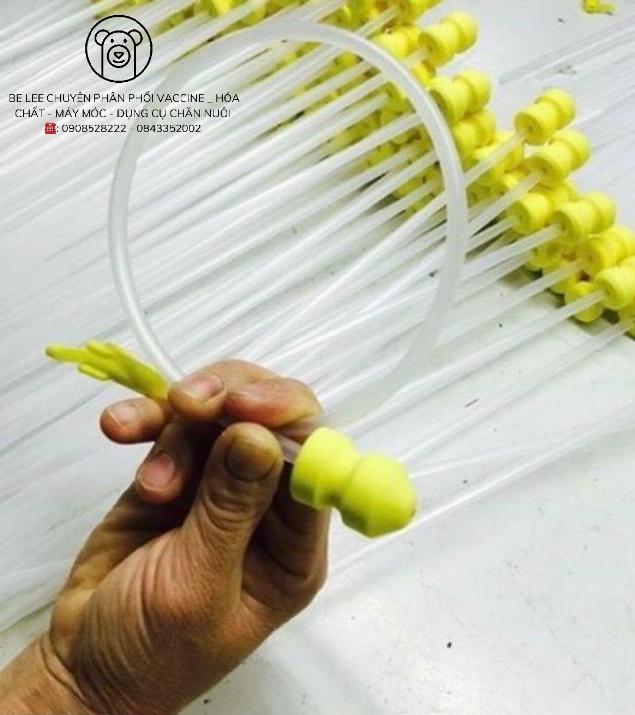 4 cái que phối nông, vòi phối nông cho heo lợn. Ống dẫn tinh heo lợn dùng 1 lần