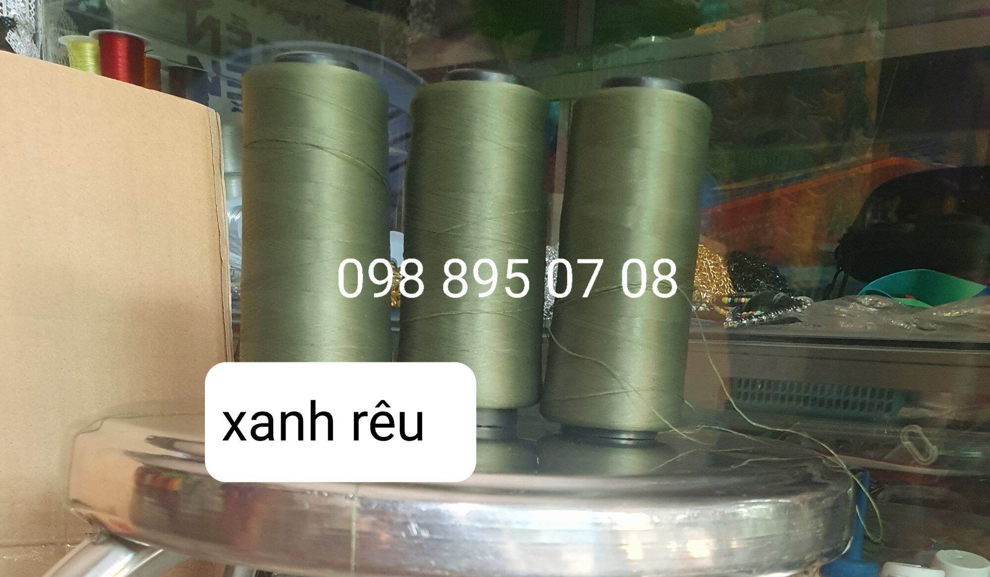 SÉT 3 CUỘN CHỈ TƠ VẮT SỔ.CUỐN LAI (5000M)