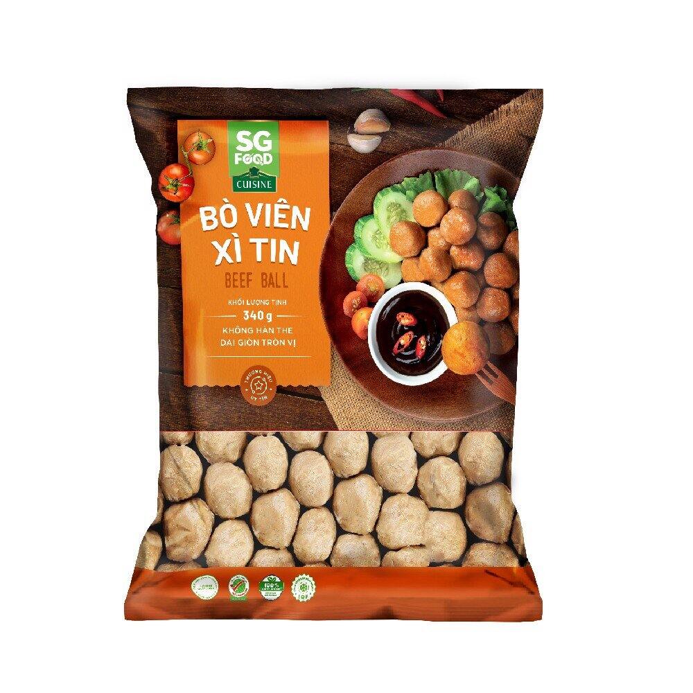 Bò viên xì tin sgfood 340gr