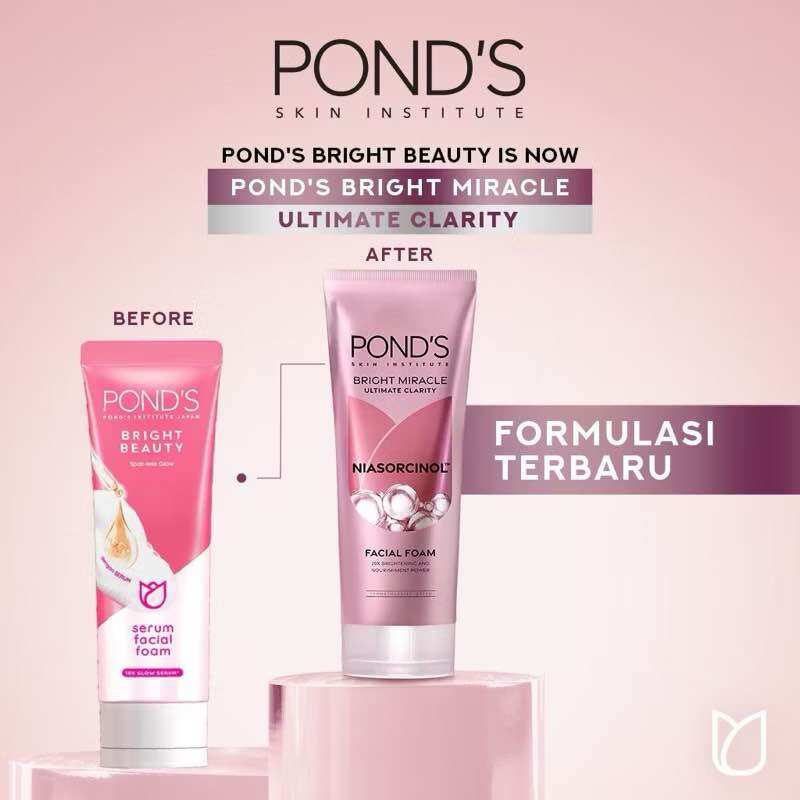Sữa rửa mặt Pond”s sạch sâu sáng mịn 50g mẫu mới