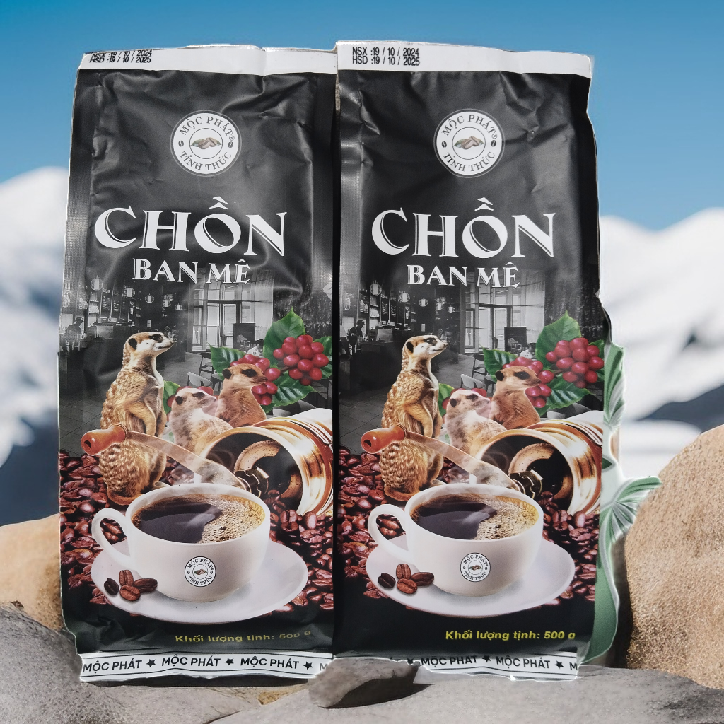 Cà phê chồn Ban Mê thơm ngon=1kg, cafe Hiệu Mộc Phát