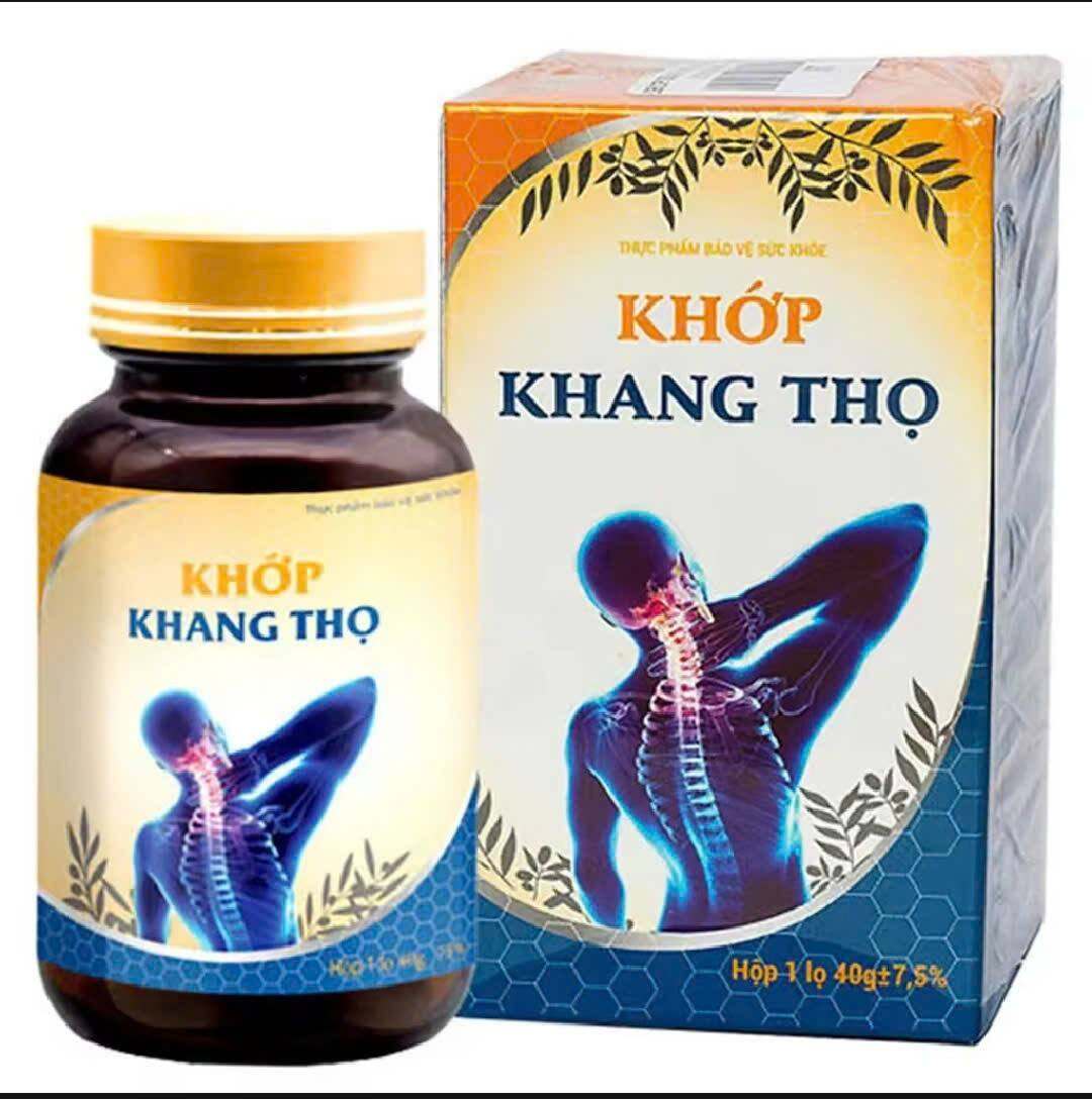 KHỚP KHANG THỌ CHÍNH HÃNG 200 VIÊN HOÀN HỖ TRỢ XƯƠNG KHỚP