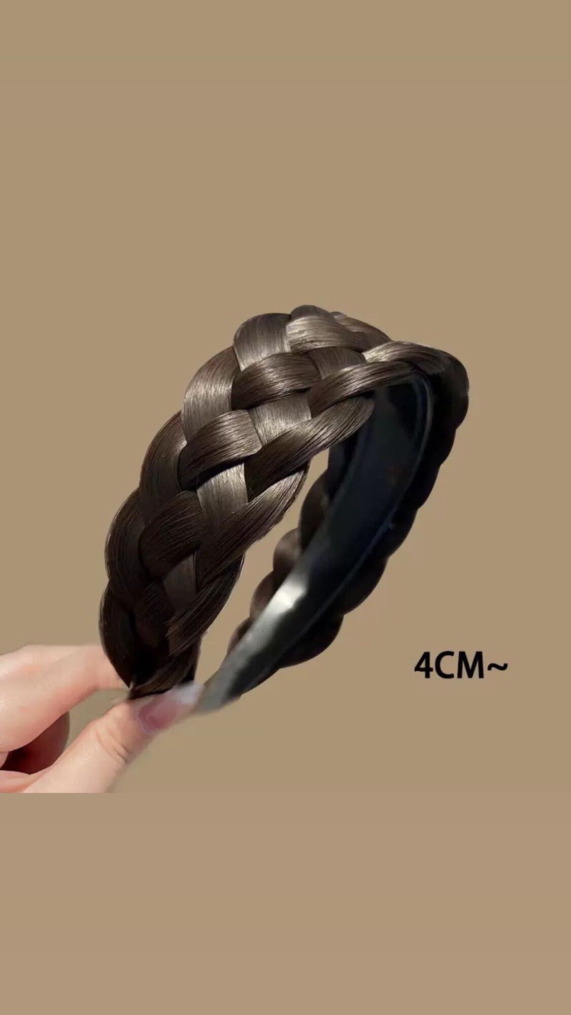 Bờm Cài Tóc Bện Tóc Bản To Cao Cấp