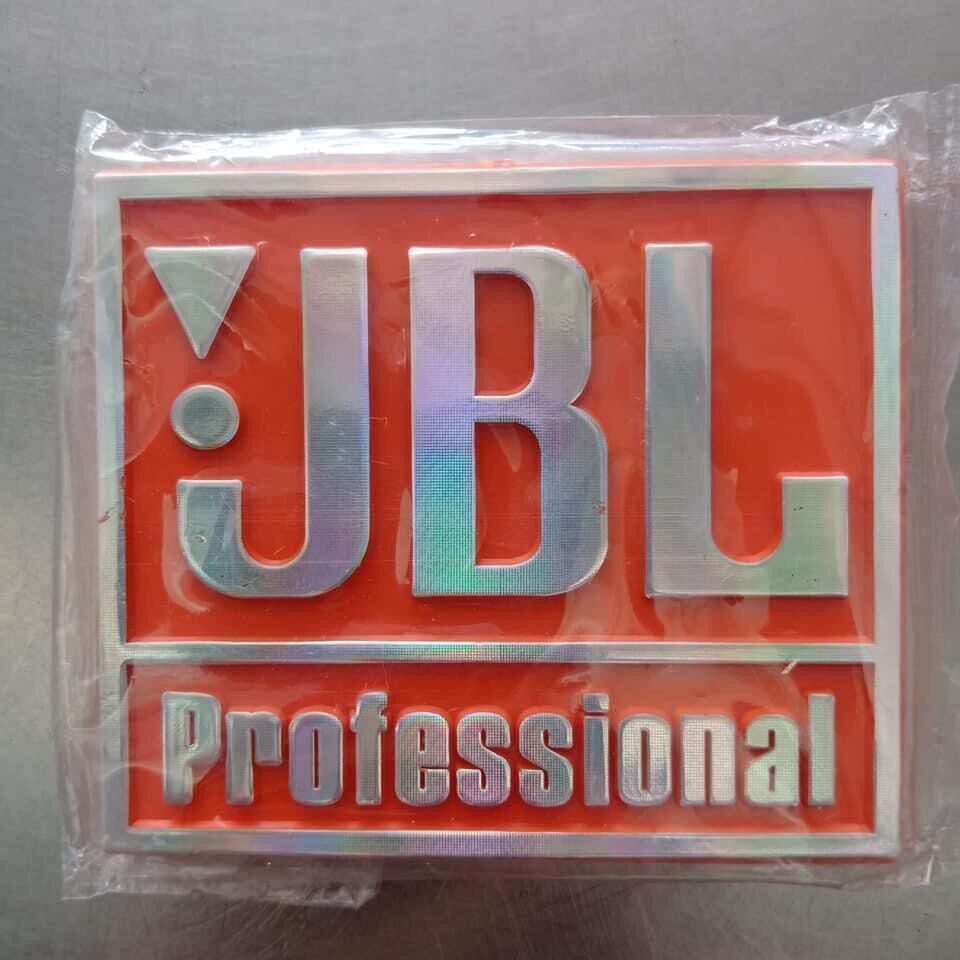Tem dán thùng loa nhựa cứng JBL, giá 2 cái