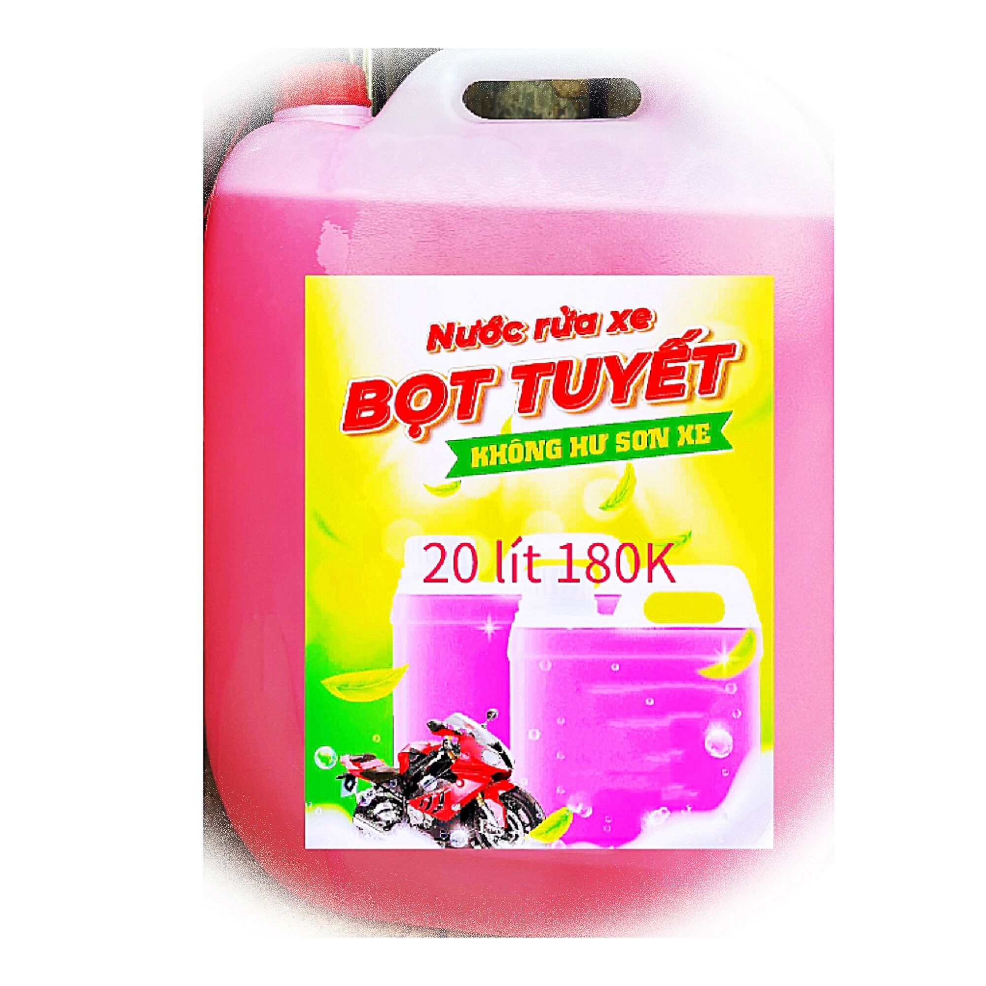 Dung dịch rửa xe bọt tuyết hữu hảo S3000