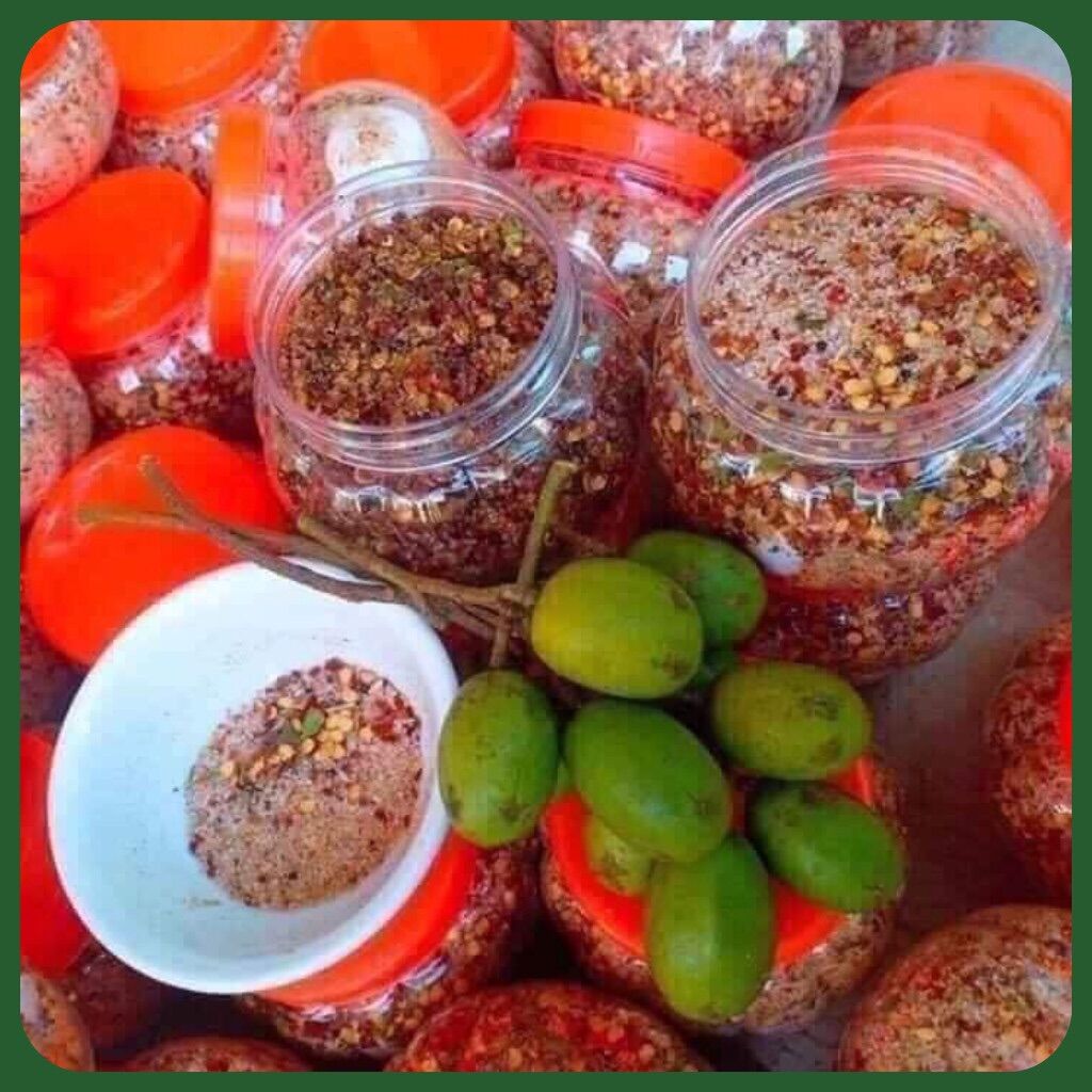 Chẩm Chéo Tây Bắc, Muối Chấm Siêu Ngon, Thơm