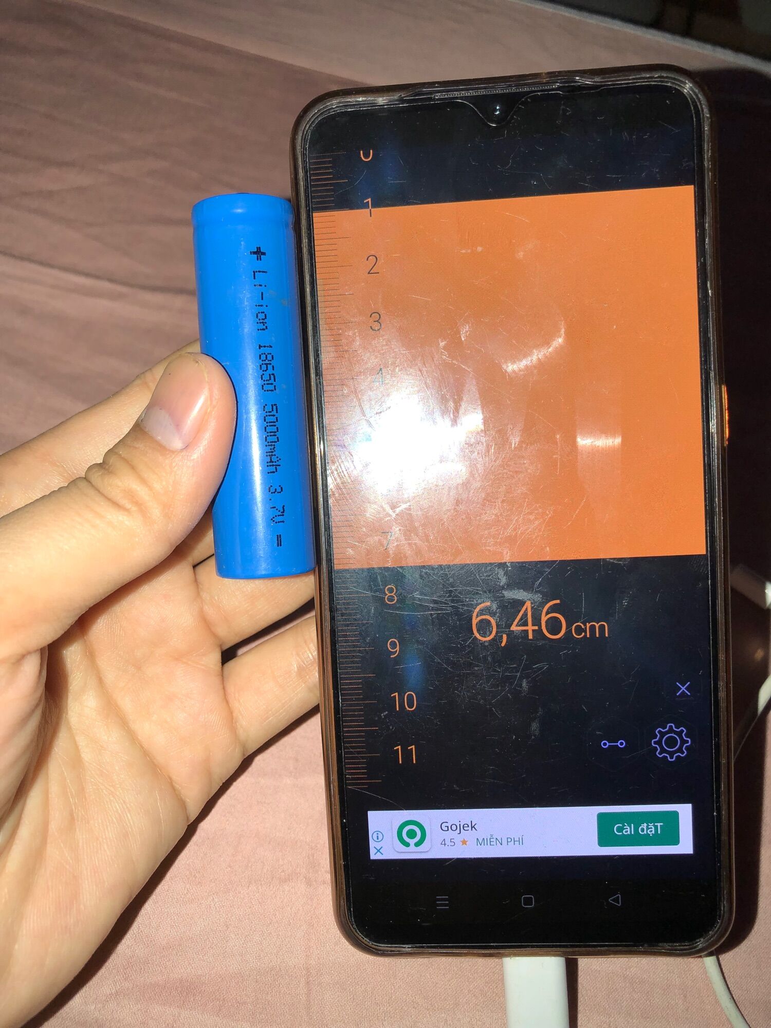Pin 18650 dung lượng 5000mAh , 3,7v