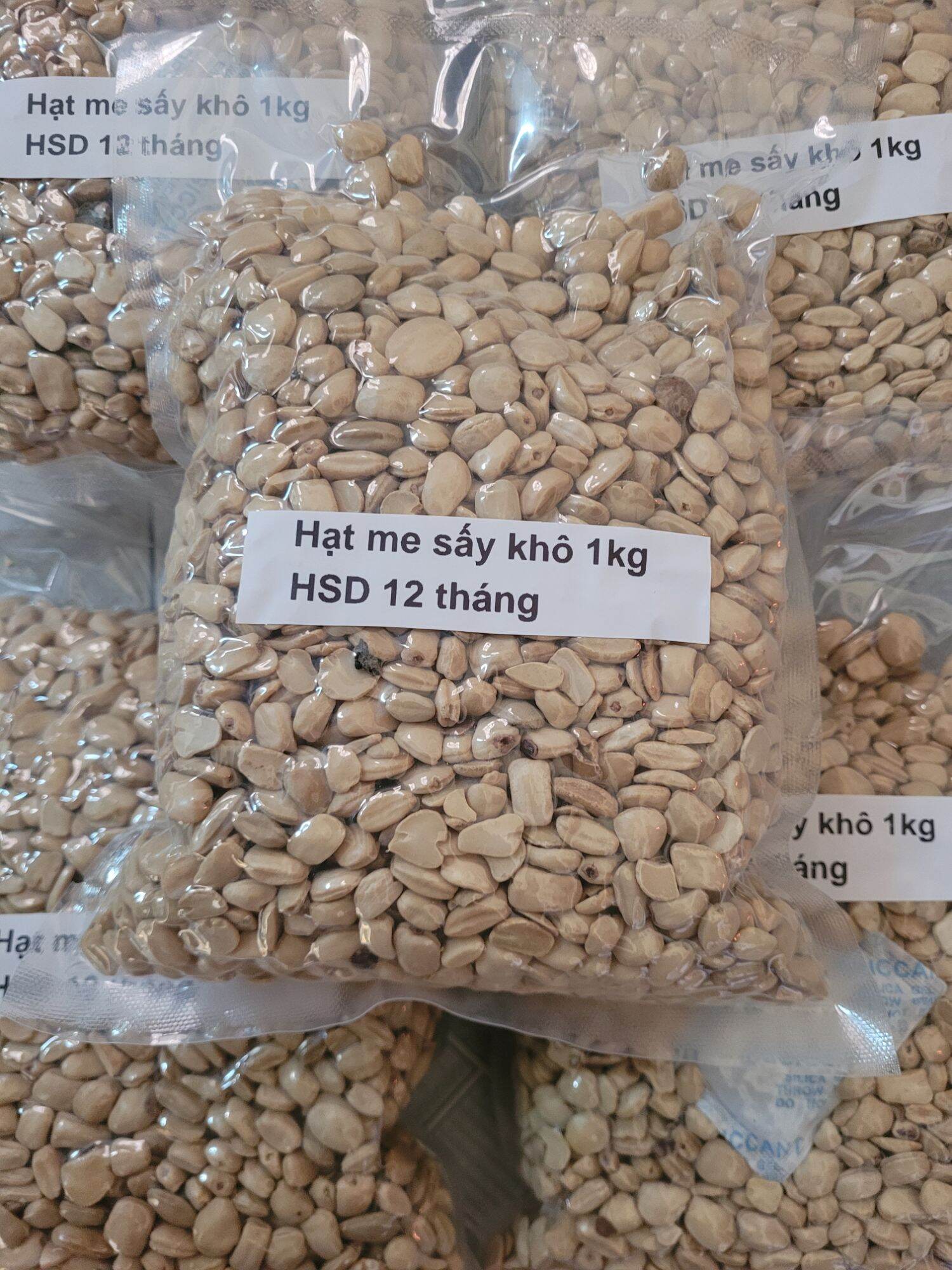 Hạt me sấy khô sạch làm đá me 1kg