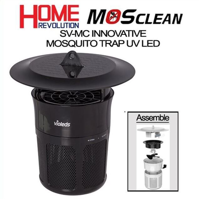 Máy bắt muỗi (đèn bắt muỗi) LED UV Hàn Quốc Mosclean, Bảo Hành 2 Năm