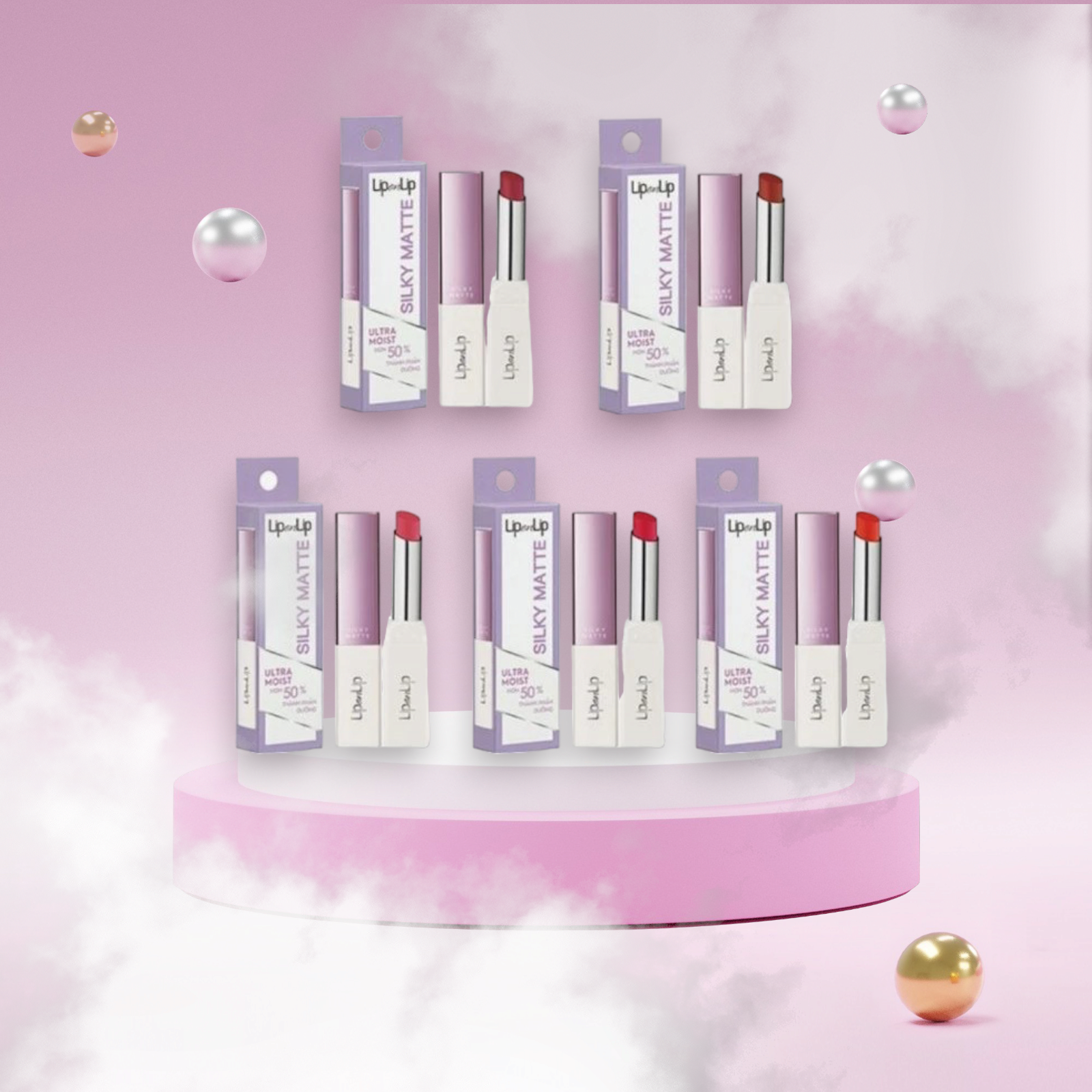 Son lì Lip On Lip Silky Matte 2,2g