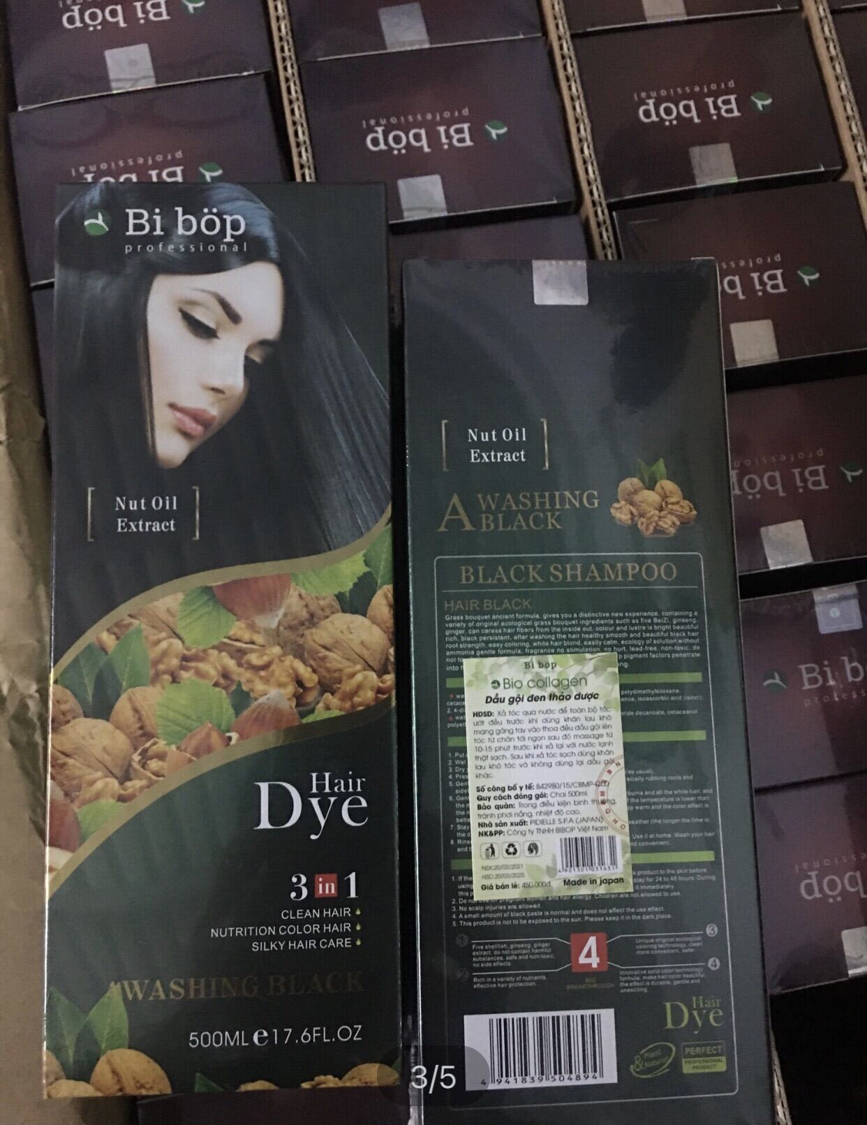 DẦU GỌI PHỦ BẠC (ĐEN & NÂU) CHÍNH HÃNG 100%.
