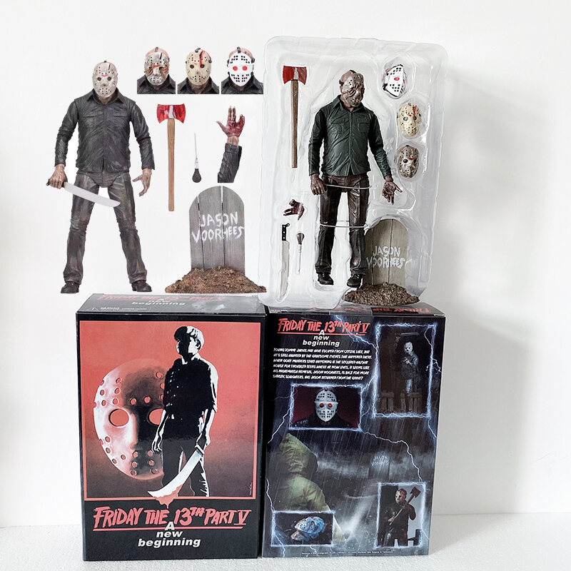 NECA Friday The 13th Ultimate Jason Voorhees Nhân Vật Hành Động Pennywise Phần VII Máu Mới 7 Inch Ki