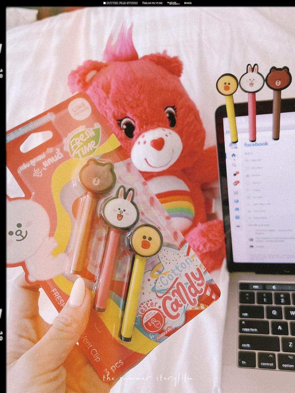 Vỉ Kẹp Thơm Phòng Chupa Chups Thái Lan