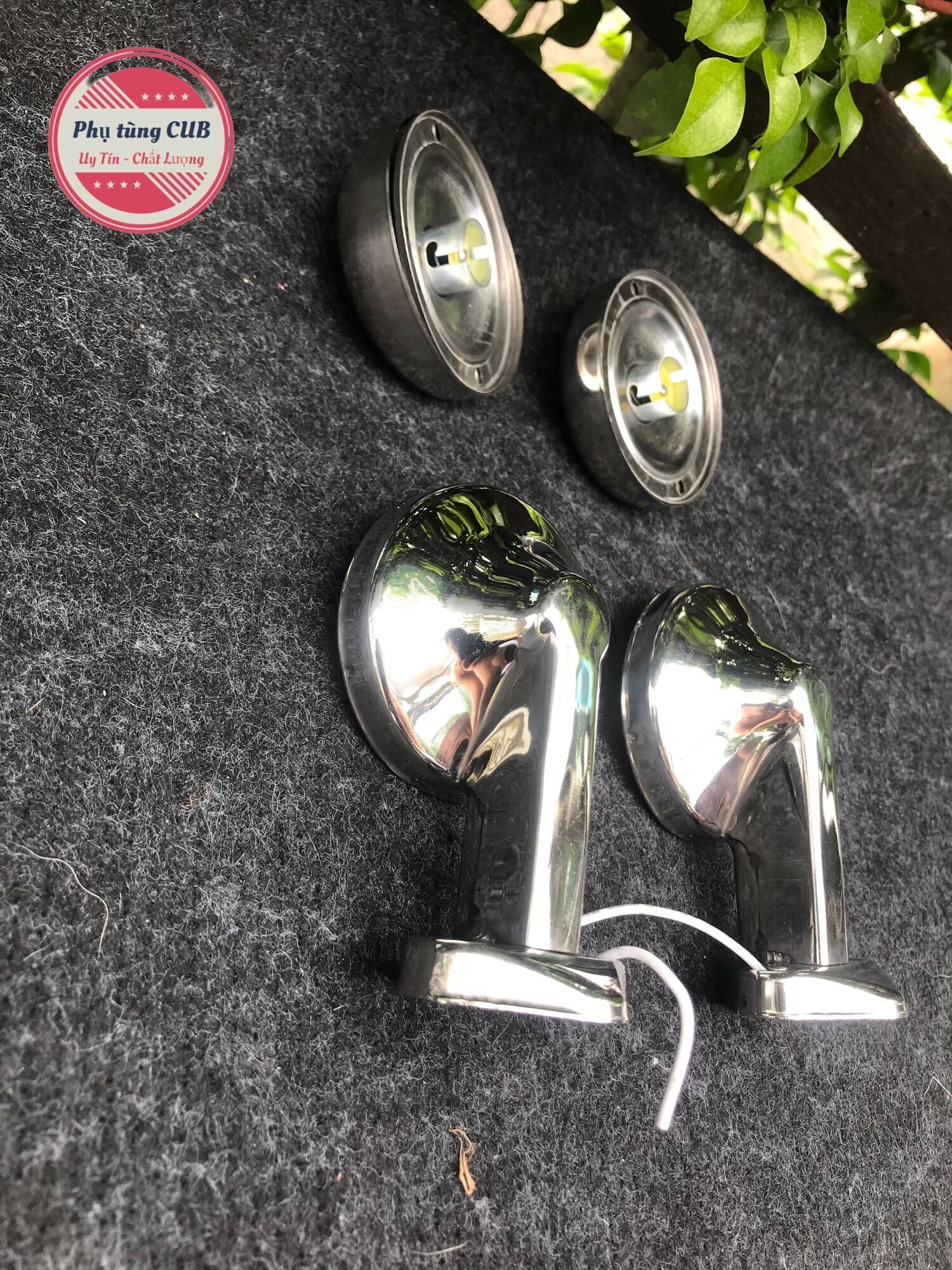 Đế xi nhan cub 78-81-86 bằng inox