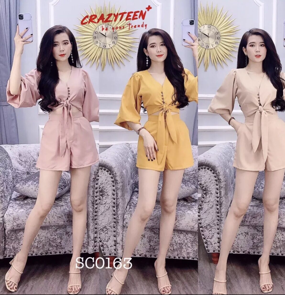 Sét Bộ Croptop