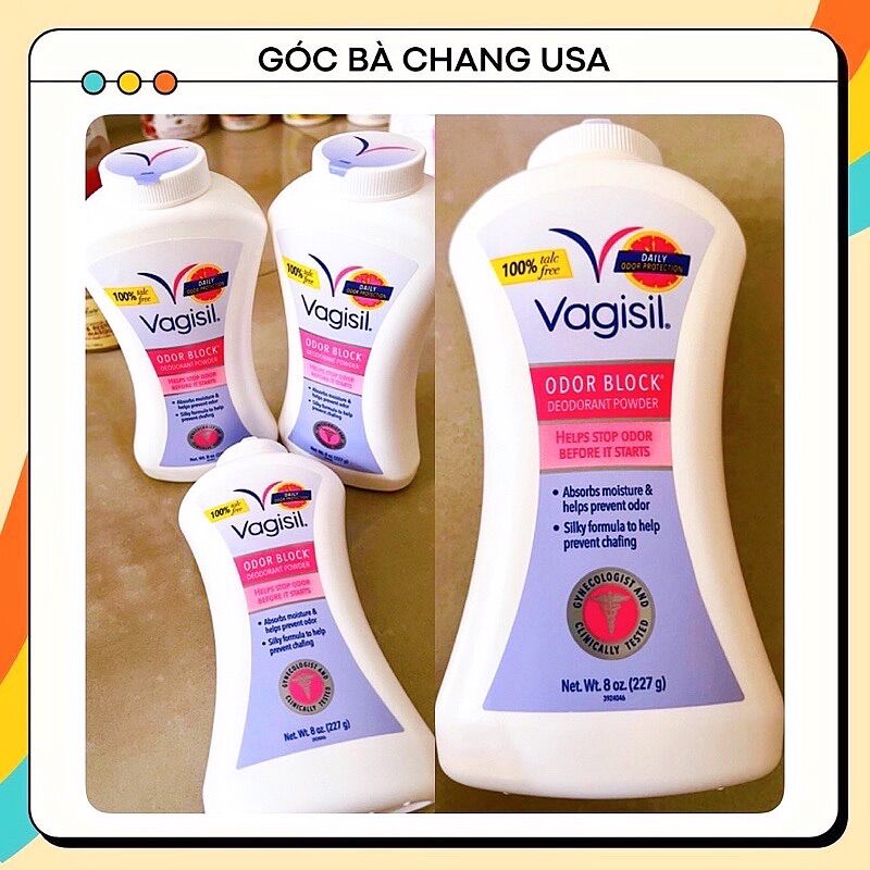 PHẤN RÔM CHO CÔ BÉ VAGISIL DEODORANT POWDER