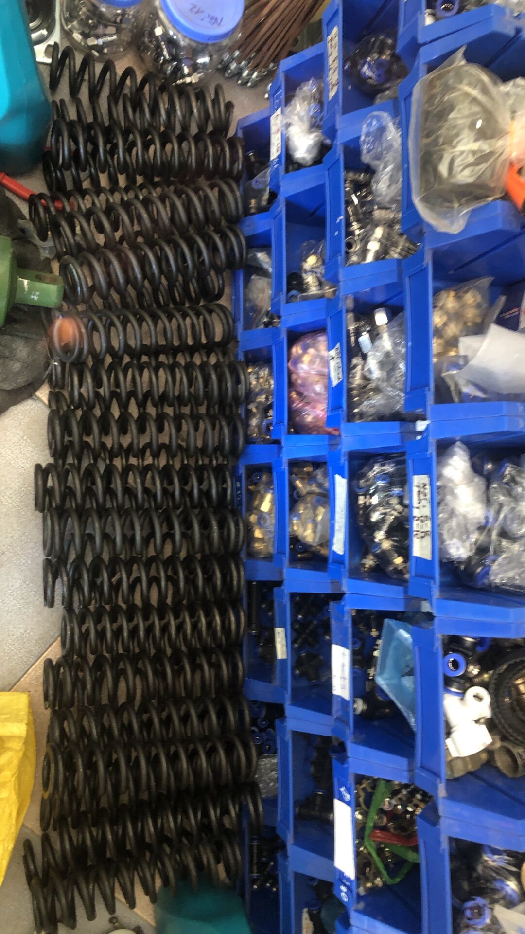 Lò xo nén phi 10;16;20 (sợi 2mm dài 70mm)👍👍👍