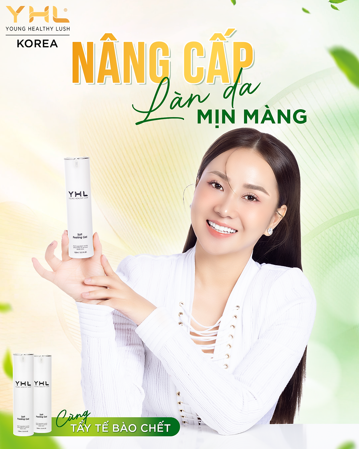 TẨY TẾ BÀO CHẾT YHL[ CHÍNH HÃNG SX HÀN QUỐC]